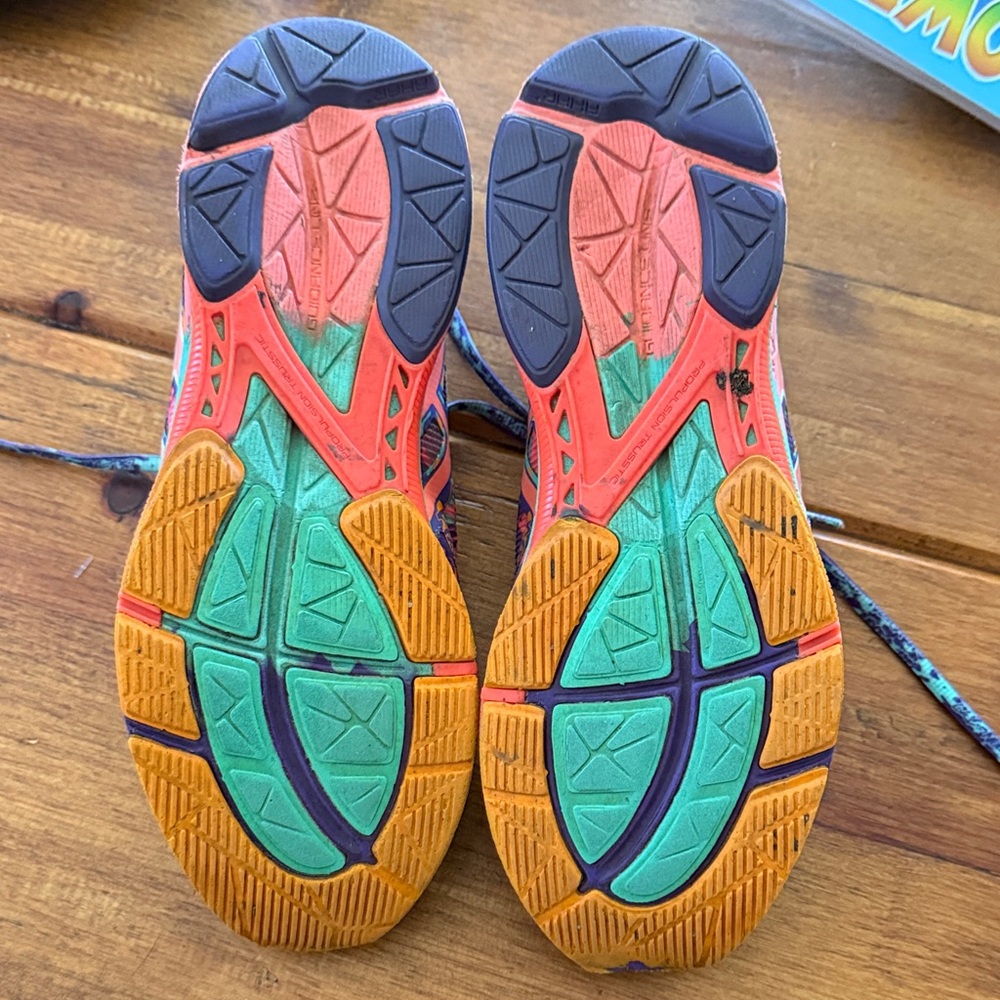 Asics Multicolor Patterned Sneakers - image 4